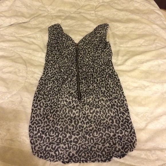 Dresses & Skirts - Cheetah Print Romper Style DRESS