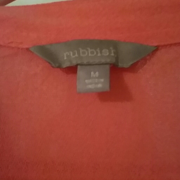 Nordstrom Coral Button Up - Picture 2 of 4