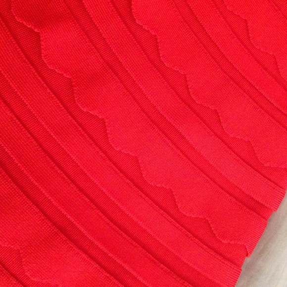 ADDITIONAL PICTURES - Herve Leger Scalloped Dress - Picture 2 of 4