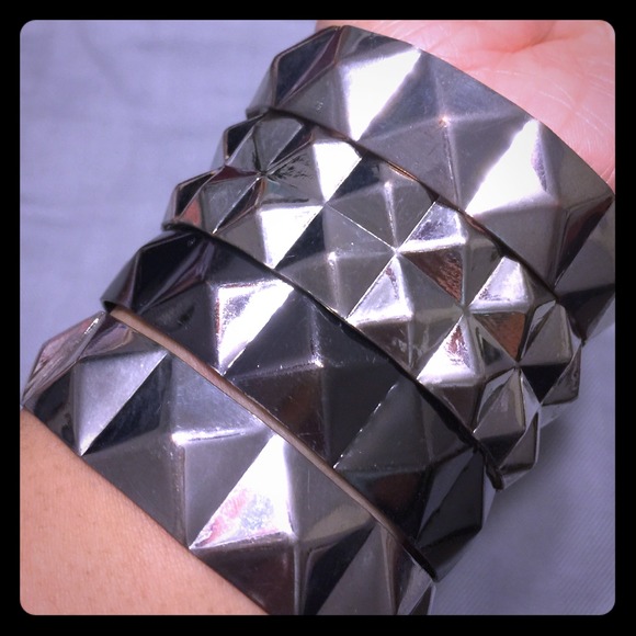 H&M spike arm candy!!