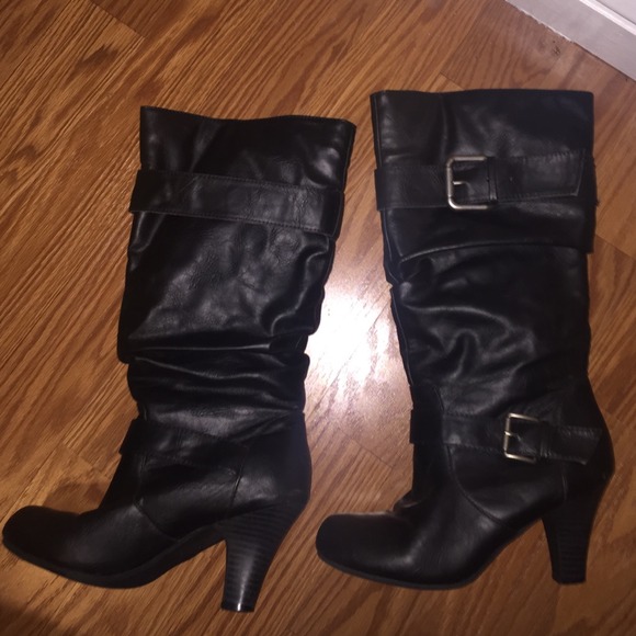 Madden Girl black boots