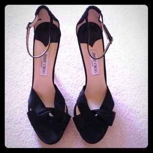 Black Jimmy Choo heels