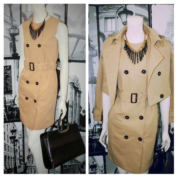 Executive Khaki Dress & Jacket. - Picture 3 of 3