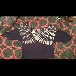 *SOLD*Candy Kain. Off the shoulder top! Size Large