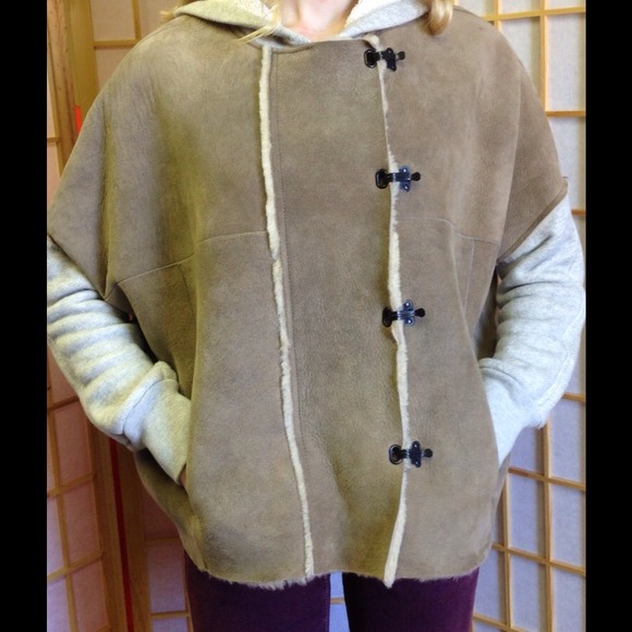 NSF Jackets & Blazers - SHERLING AND SWEAT SHIRT COAT SOFT, LUXURIOUS