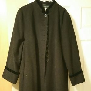 Harve Bernard wool long coat