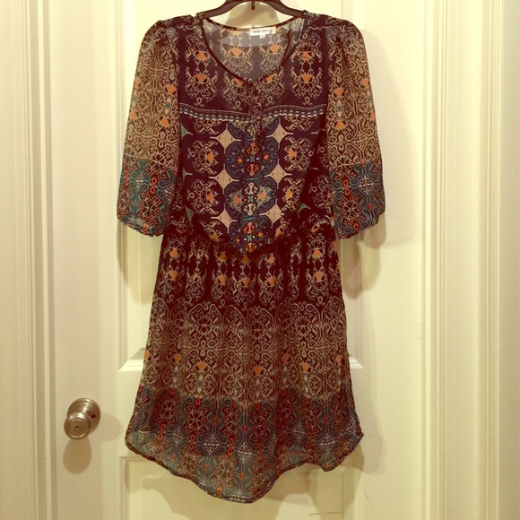 Body Central 3/4 sleeves dress