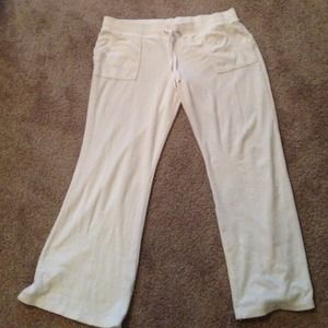 Juicy couture terry cloth pants