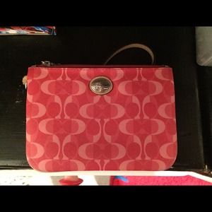 Coach wristlet