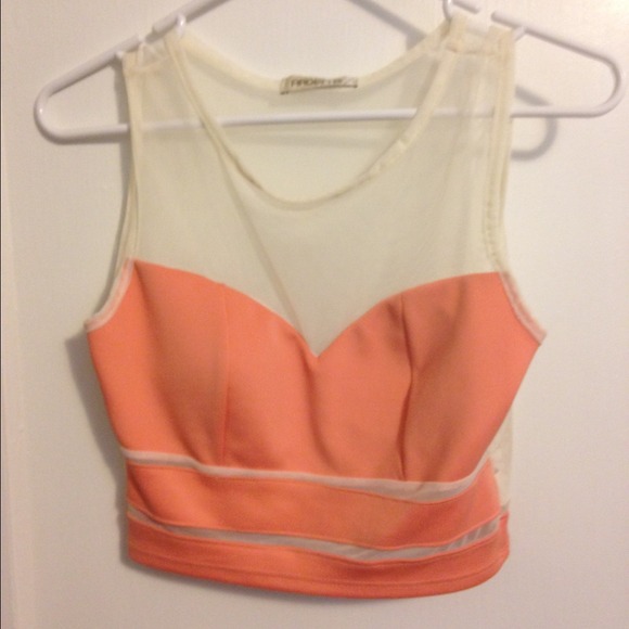 Arden B Mesh Crop Top