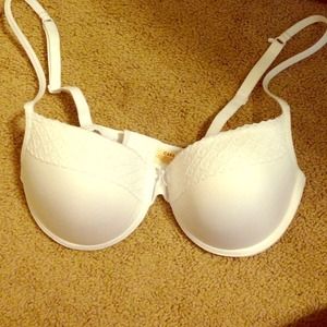 White bra!