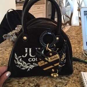 JUICY COUTURE small black handbag