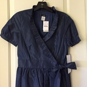 J crew taffeta dress