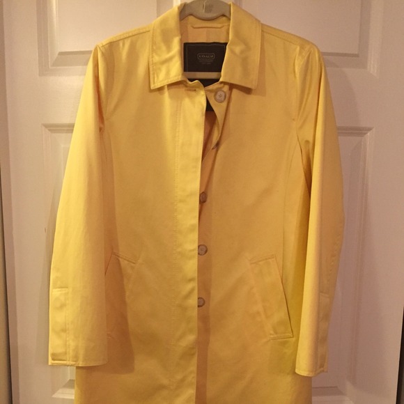 Coach Spring coat size M. - Picture 1 of 3