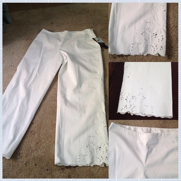🌷SOLD🌷Jones New York White Capri Pants size 4