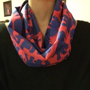 Lilly Pulitzer Tusk In Sun Infinity Scarf RARE