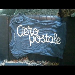 Blue aeropostale shirt