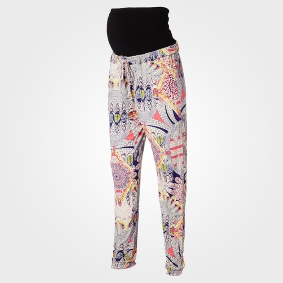 Mamalicious Evely Jersey maternity Pants - Picture 1 of 4