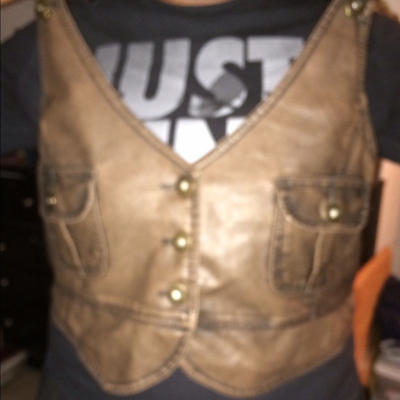 Nice brown vest