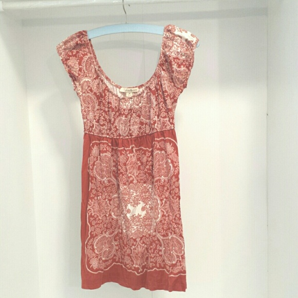 Scarf print dress