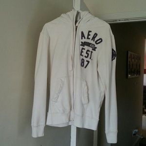 White Aeropostal hoodie