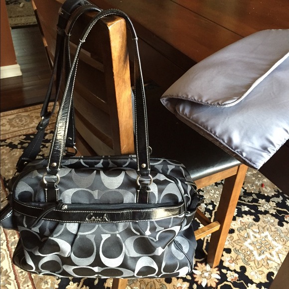 Coach diaper bag