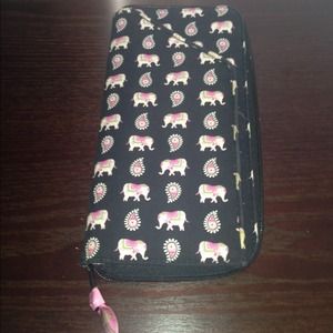 Vera Bradley passport wallet