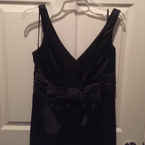 ABS by Allen Schwartz black ballgown - Picture 3 of 3