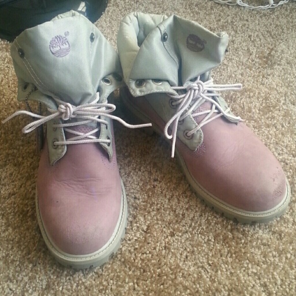 Custom Purple Timberlands