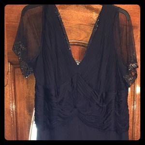 Gorgeous dark navy blue dress