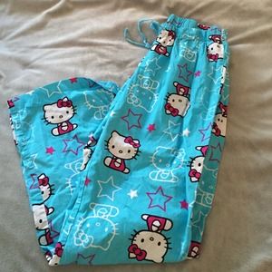 Hello Kitty Drawstring Pajama Pants