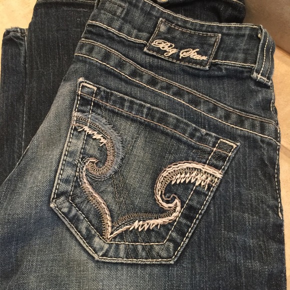 Big Star Sweet ultra-low rise Denim Jeans