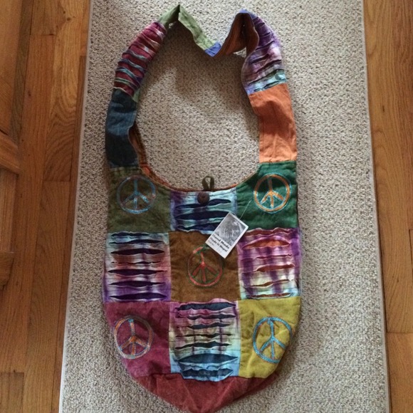 Large Handmade Crossbody Bag - Picture 2 of 3