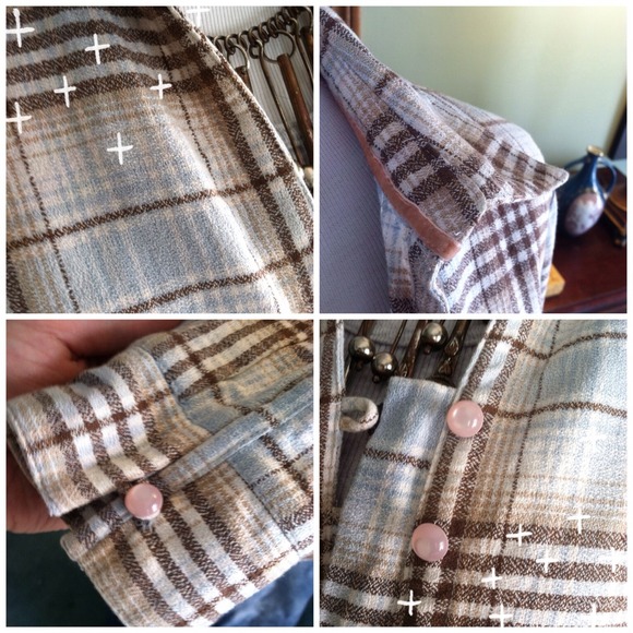 Pretty Plaid Button Down - Picture 2 of 4