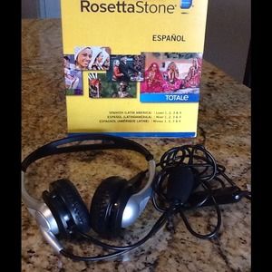 Final Price! Rosetta  Stone Espanol Levels 1-4