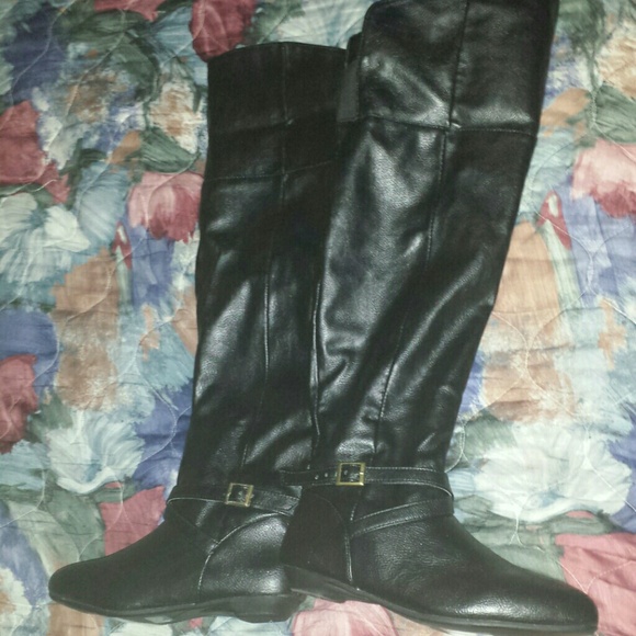 Brand new Black Knee length boots