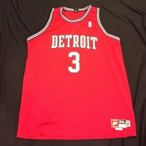 Detroit Pistons Ben Wallace Basketball Jersey