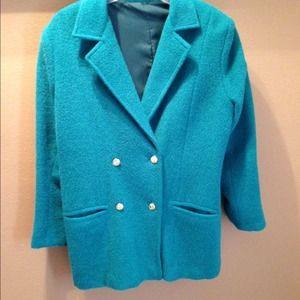 Alpaca blazer handmade