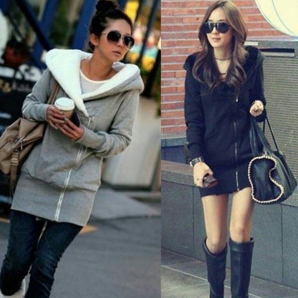 Black Wrap Hoodie
