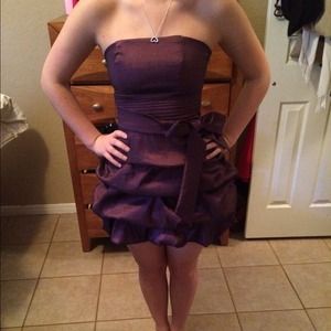Purple dress