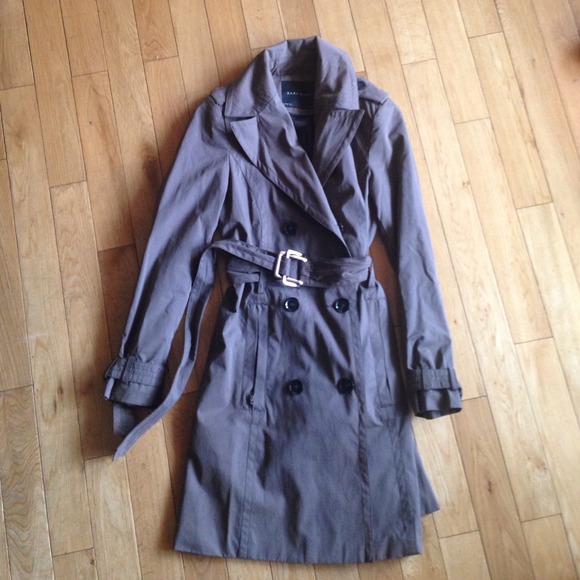 Grey Trench coat by Zara Basic
