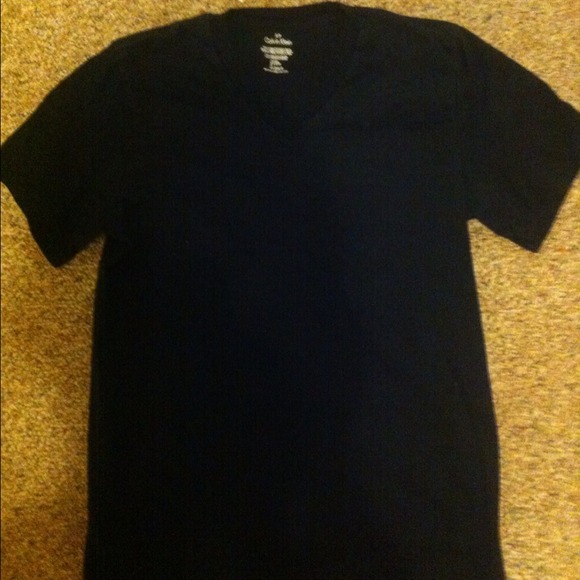 Mens Calvin Klein V-Neck 3-Pack