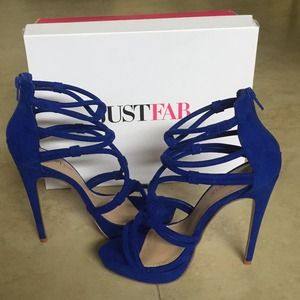 Blue Strap Shoes from JustFab