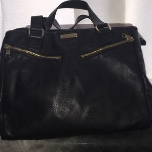ARMANI EXCHANGE BLACK TOTE