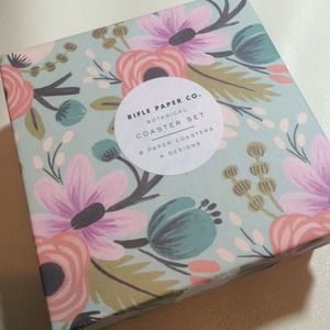 Rifle paper Co Coaster set