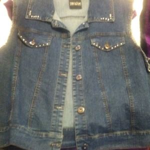 Cute jean vest