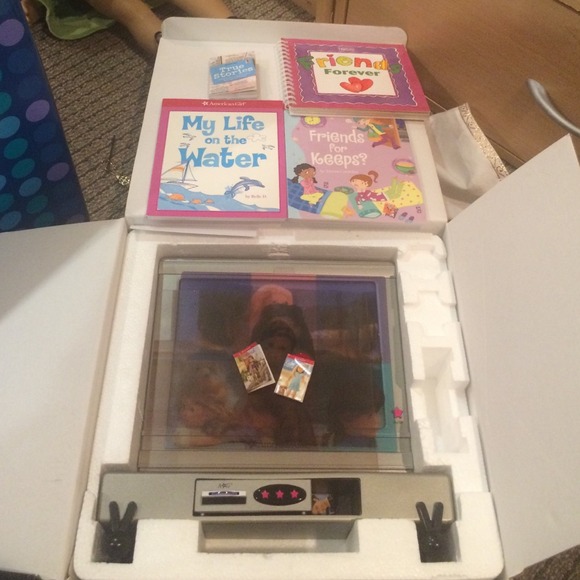 American girl TV set