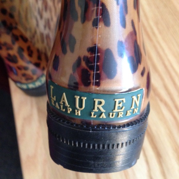 Lauren Ralph Lauren rain boots size 8 - Picture 1 of 4
