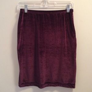 REDUCED! American Apparel Velvet Skirt NWOT!