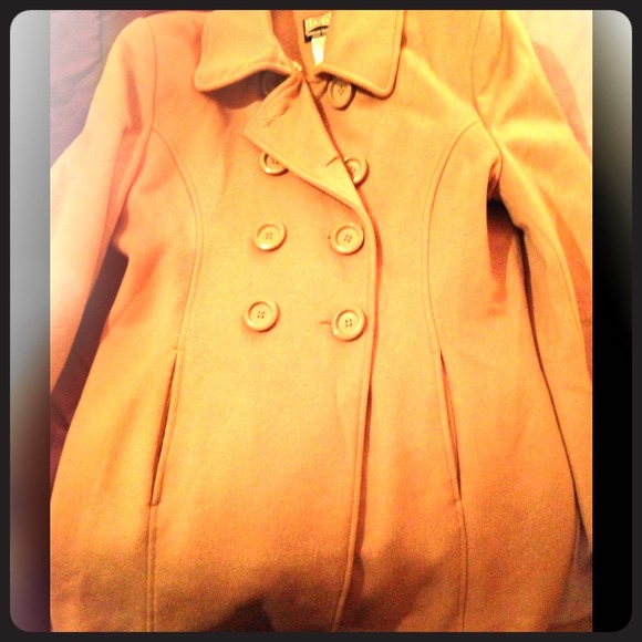 Med GUESS wool peacoat